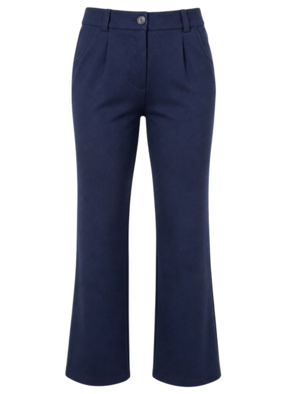 HALARA Navy Boot-Cut Flare Pants